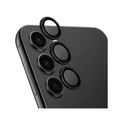 Uniq Optix Galaxy S24 Plus Aluminium Camera Lens Protector - Midnight (Black)